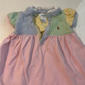 Ralph Lauren Pastel Polo Dress for Kids